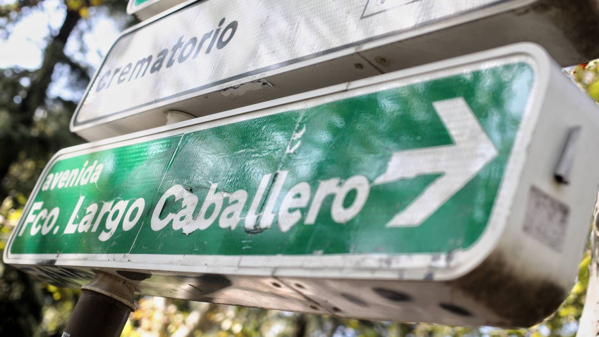 Madrid inicia la tramitación para renombrar las calles Largo Caballero e Indalecio Prieto