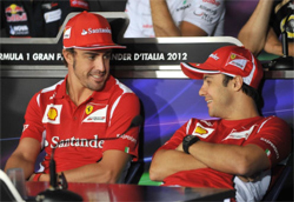 Foto: Alonso no saldrá por delante en Monza porque no cree ganar "ocho décimas con un botón mágico"