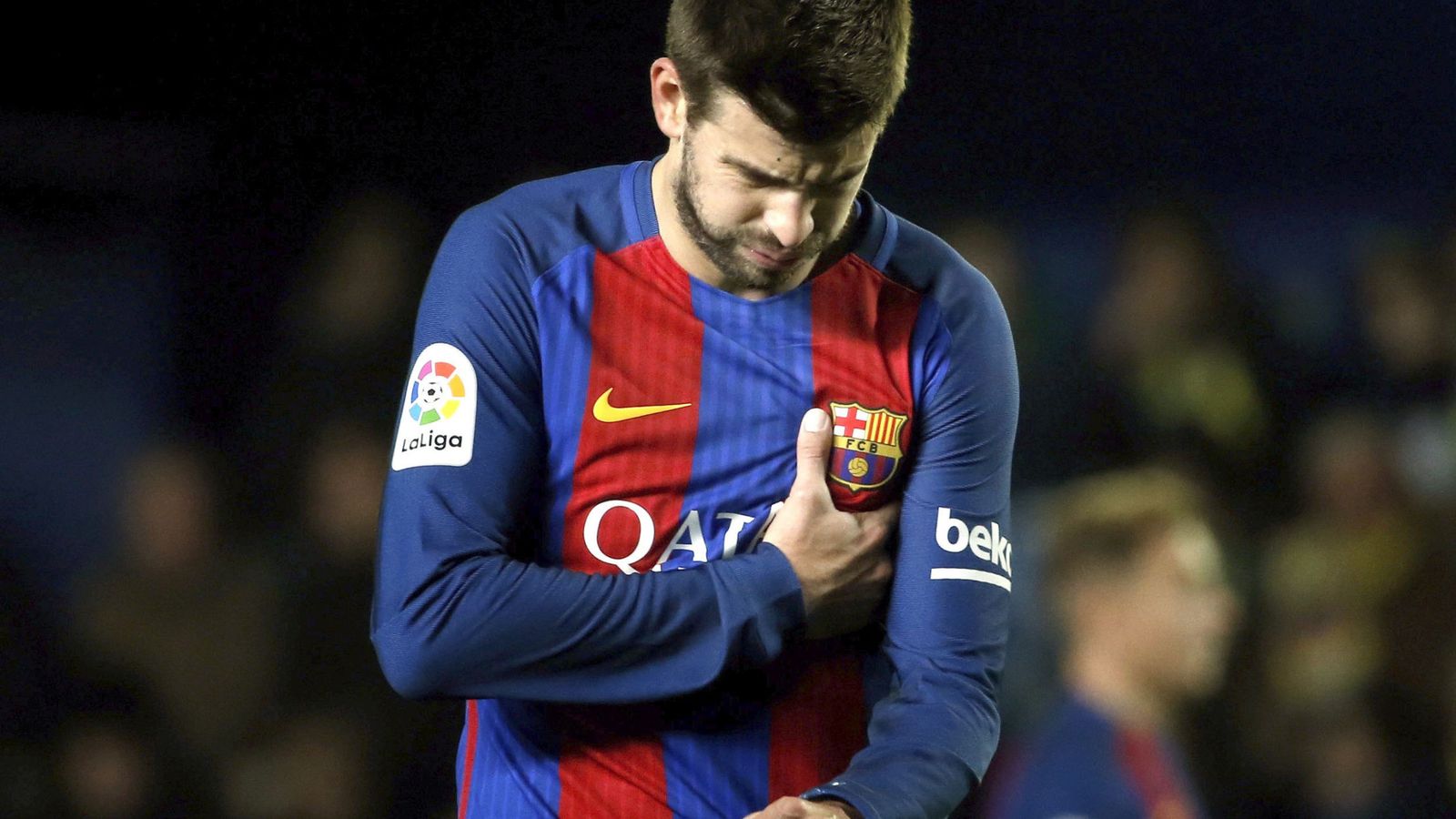 Foto: Gerard Piqué, durante un partido con el FC Barcelona. (EFE) 