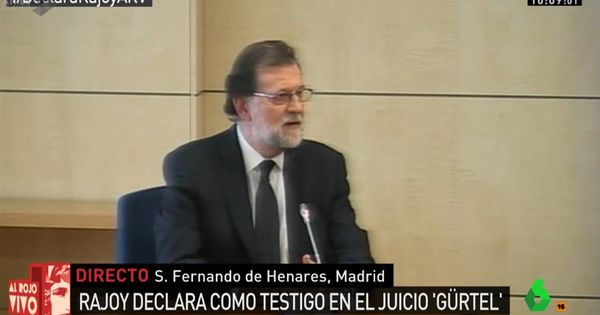Foto: 'Al rojo vivo' en su conexión con la declaración de Mariano Rajoy.