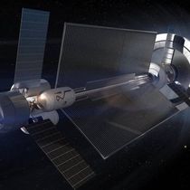 Foto: Ilustración de una posible nave que lleve el Helicity Drive. (Helicity Space)