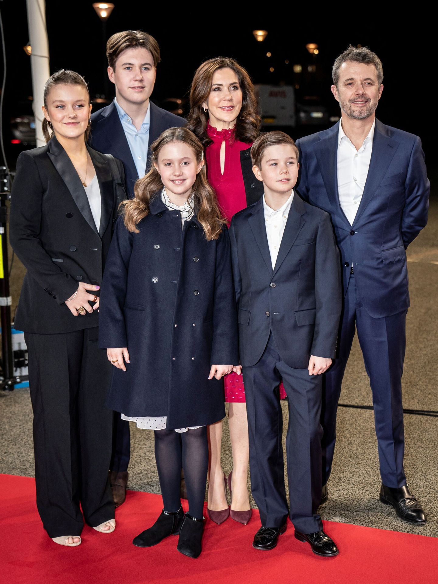 Federico y Mary, con sus cuatro hijos. (Reuters/Mads Claus Rasmussen)