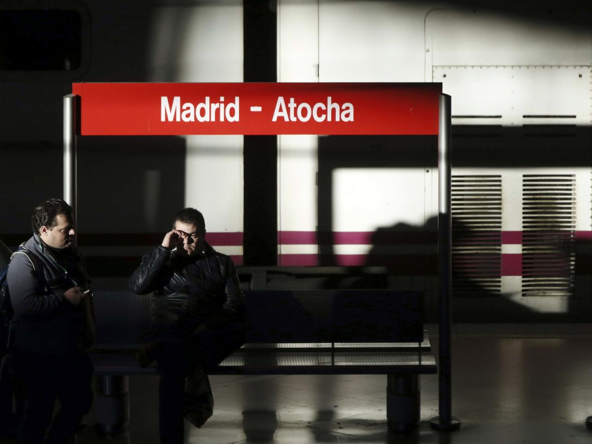 Foto: Vista tomada en la estación de Atocha. (EFE)
