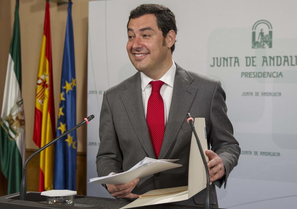 Foto:  El nuevo líder del PP-A, Juan Manuel Moreno. (EFE)