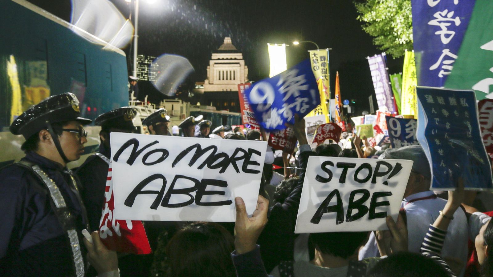 Foto: Manifestación en Japón (Efe)