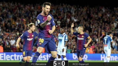 La 'firma' de Leo Messi nunca falla en césped, el Barcelona se lleva el derbi