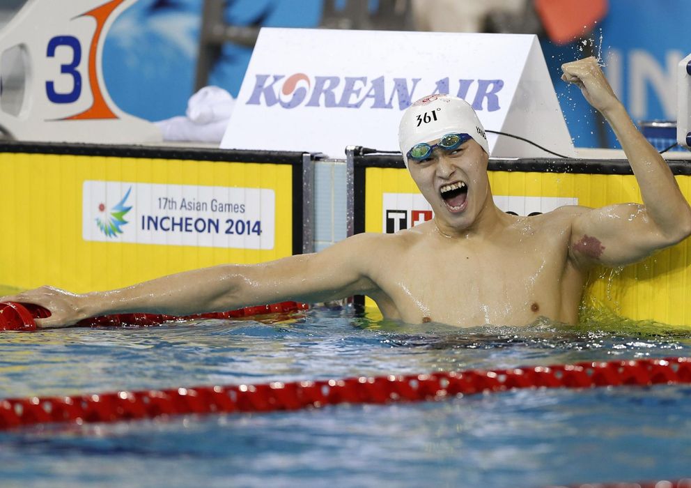 Foto: Sun Yang, campeón olímpico de natación en Londres 2012, da positivo por dopaje.