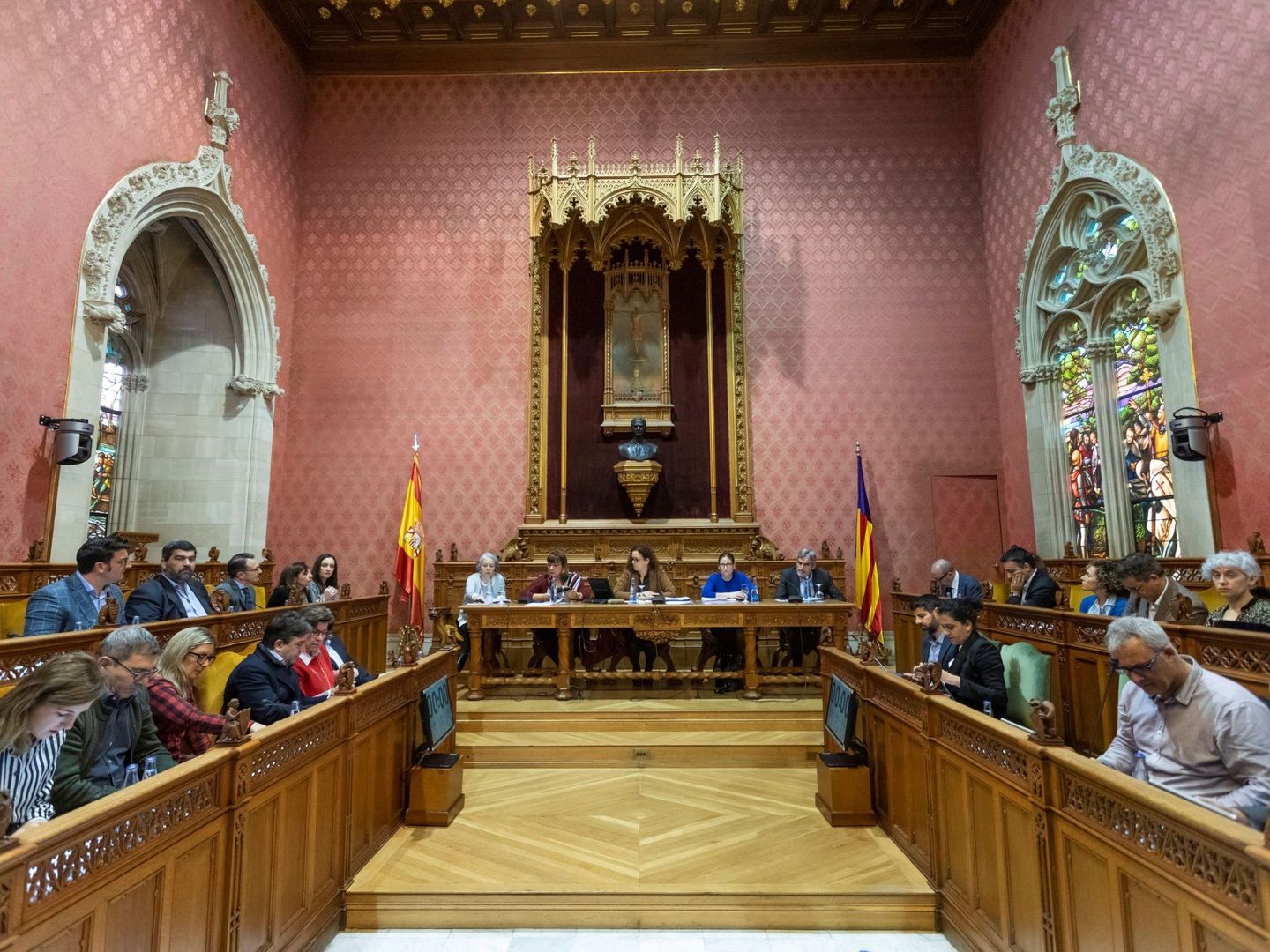 Pleno del Consell de Mallorca. (EFE)