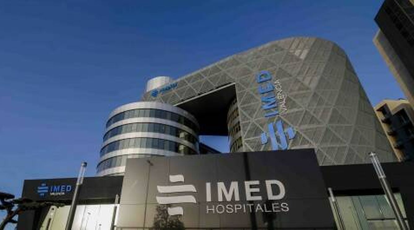 El actual hospital de IMED en Burjassot de Valencia. (Cedida)