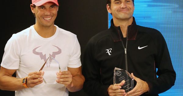 Foto: Nadal y Federer. (Reuters) 