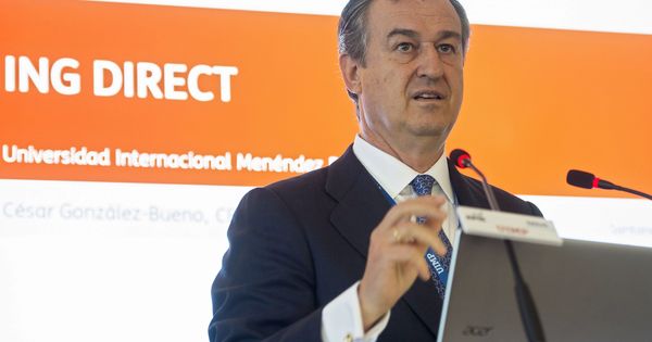 Foto: El consejero delegado de ING, César Gónzalez-Bueno. (EFE)