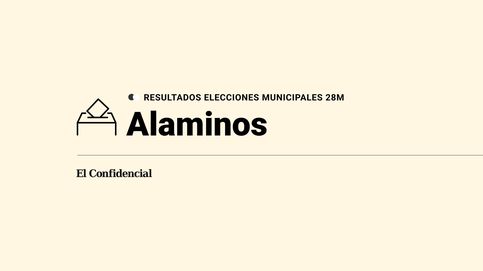 Resultados y ganador en Alaminos durante las elecciones del 28-M, escrutinio en directo