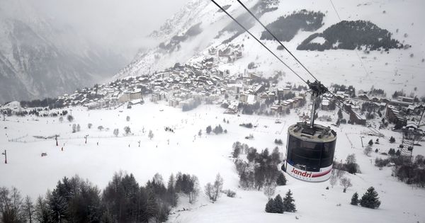 Foto: Vista general de la estación de esquí Deux Alpes, en Francia. (EFE)