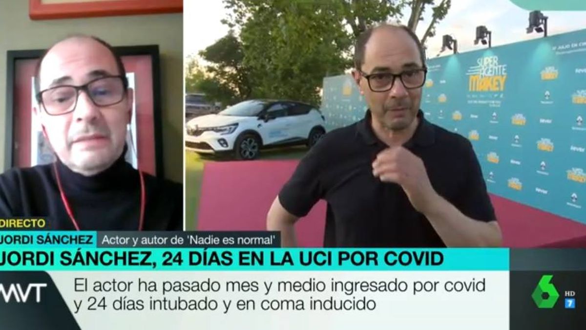 El actor Jordi Sánchez lanza un mensaje a los jóvenes tras pasar por la UCI