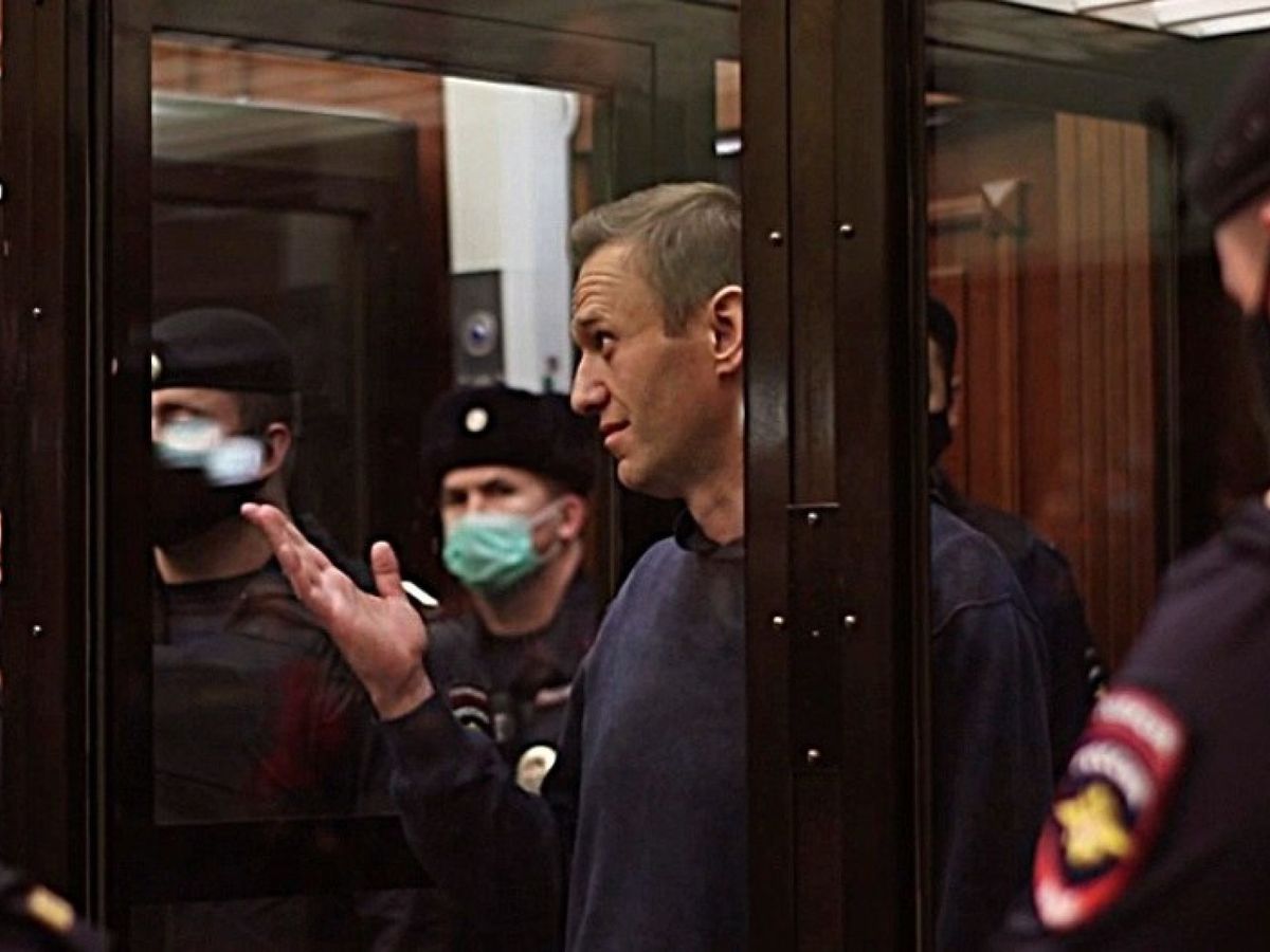 Foto: El opositor ruso, durante el juicio del pasado 2 de febrero. (EFE)