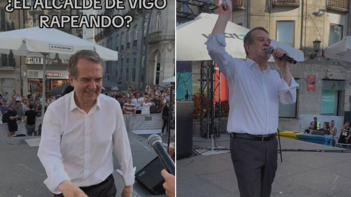 El alcalde Abel Caballero sorprende a los vecinos de Vigo con un rap: "El Celta va a ganar"