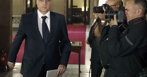 Foto: El exconseller de Justicia de la Generalitat de Cataluña y actual diputado de JxSí, Germà Gordó. (EFE)