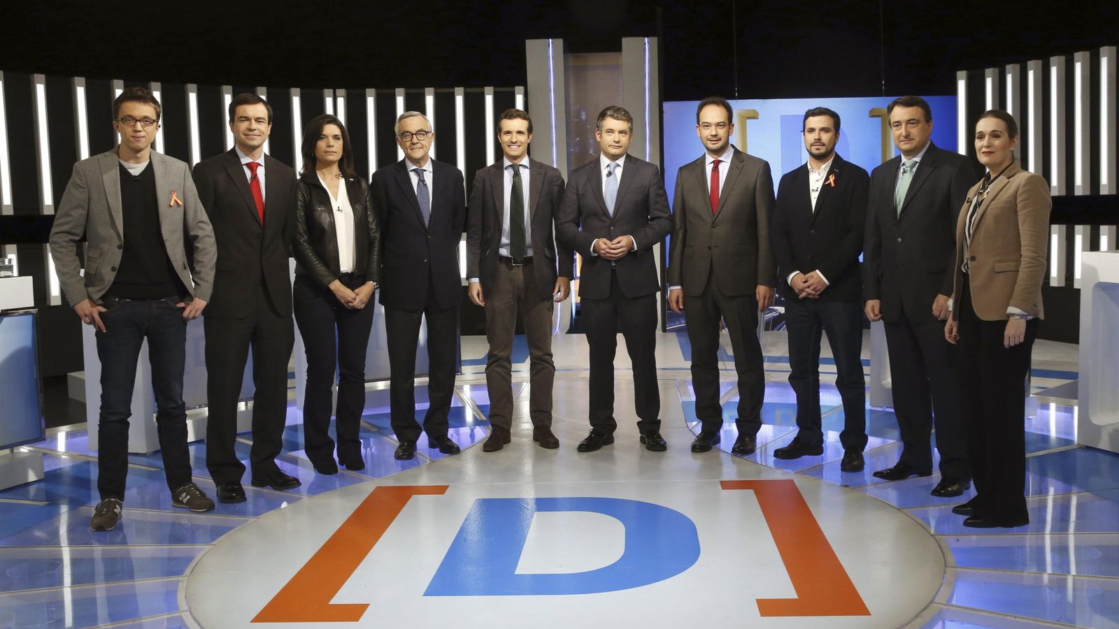 Foto: Debate electoral celebrado este miércoles en RTVE. (EFE)