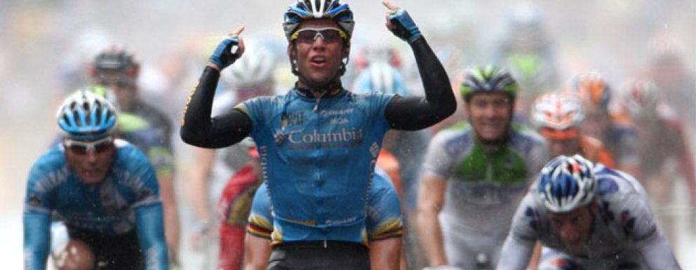 Foto: Cavendish gana al sprint su segunda etapa y Freire se pone líder de la regularidad