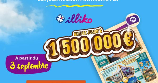 Foto: Cartel promocional de la lotería del patrimonio (FDJ)