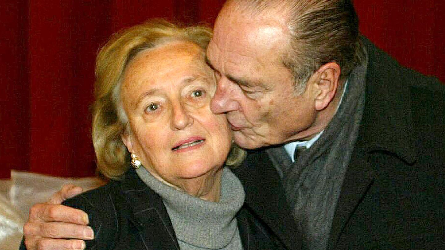 Bernadette y Jacques Chirac. (Reuters)