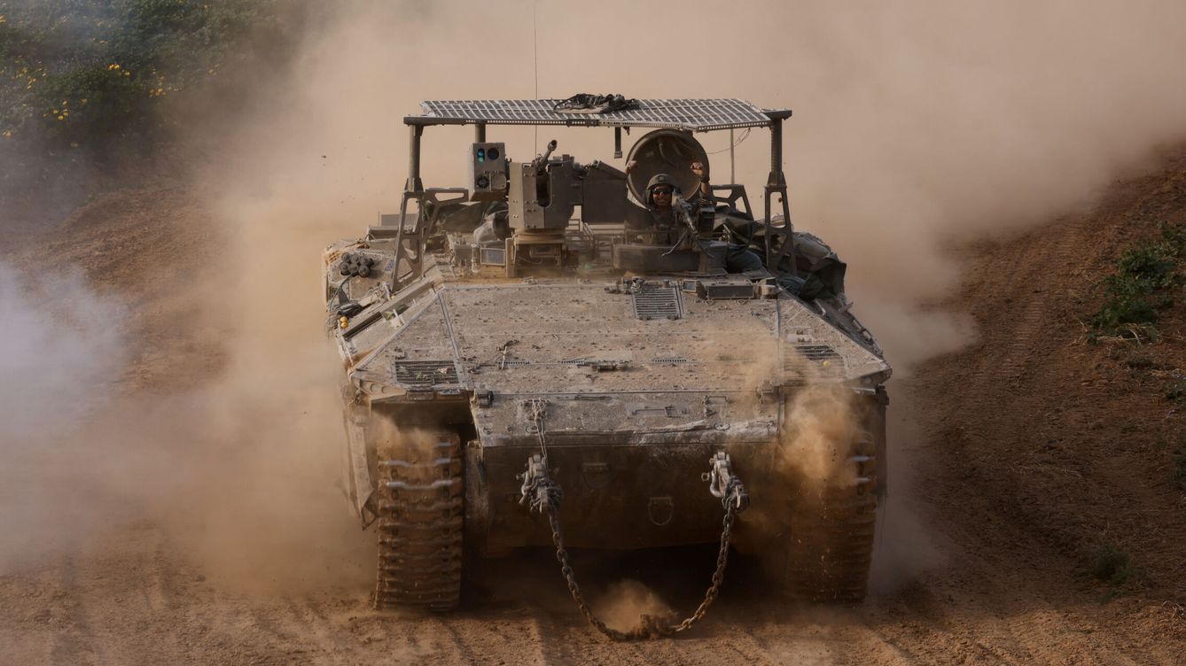 Foto: Un soldado israelí en la Franja de Gaza. (Reuters/Amir Cohen)