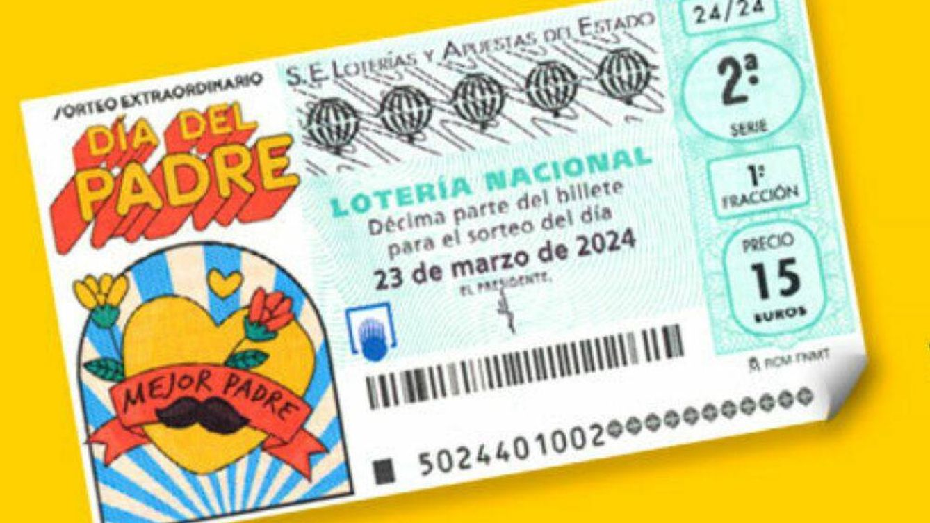 Foto: Lotería Nacional, sábado 23 de marzo: comprobar resultados sorteo extra Día del Padre 2024, en directo