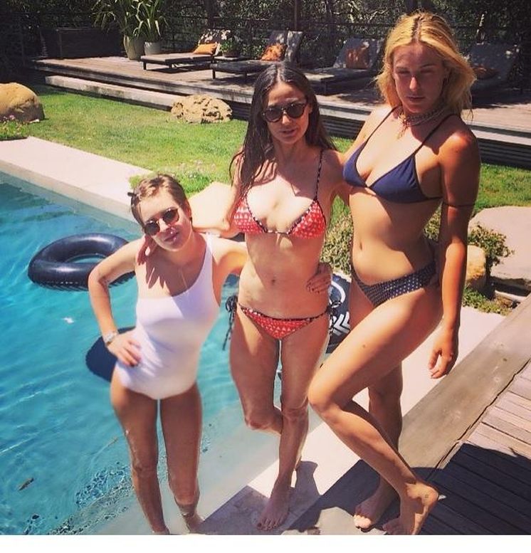 Foto: Tallulah Willis, Demi Moore y Scout Willis (instagram)