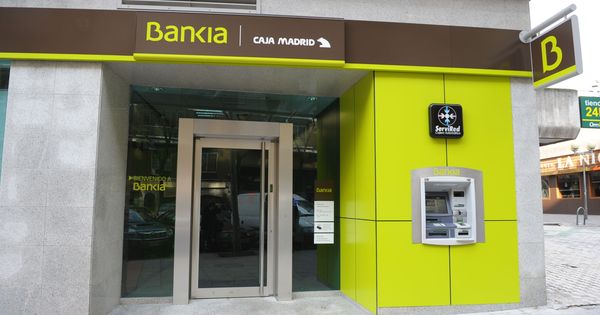 Foto: Un cajero de Bankia. 