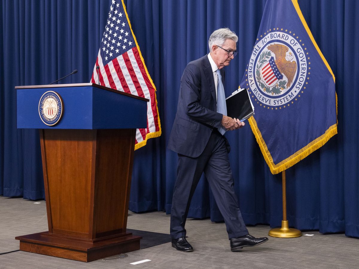 Foto: Jerome Powell, presidente de la Fed. (EFE/Jim Lo Scalzo)