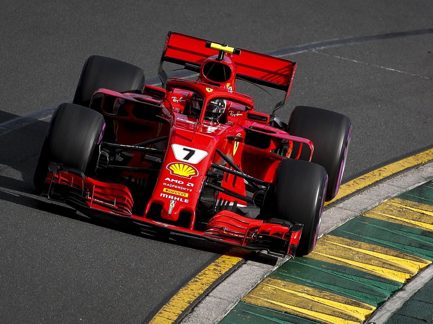 Kimi Raikkonen acabó tercero en el Gran Premio de Australia. (EFE)