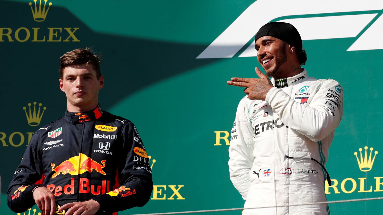Foto: Hamilton ganó a Verstappen en un duelo espectacular. (Reuters)