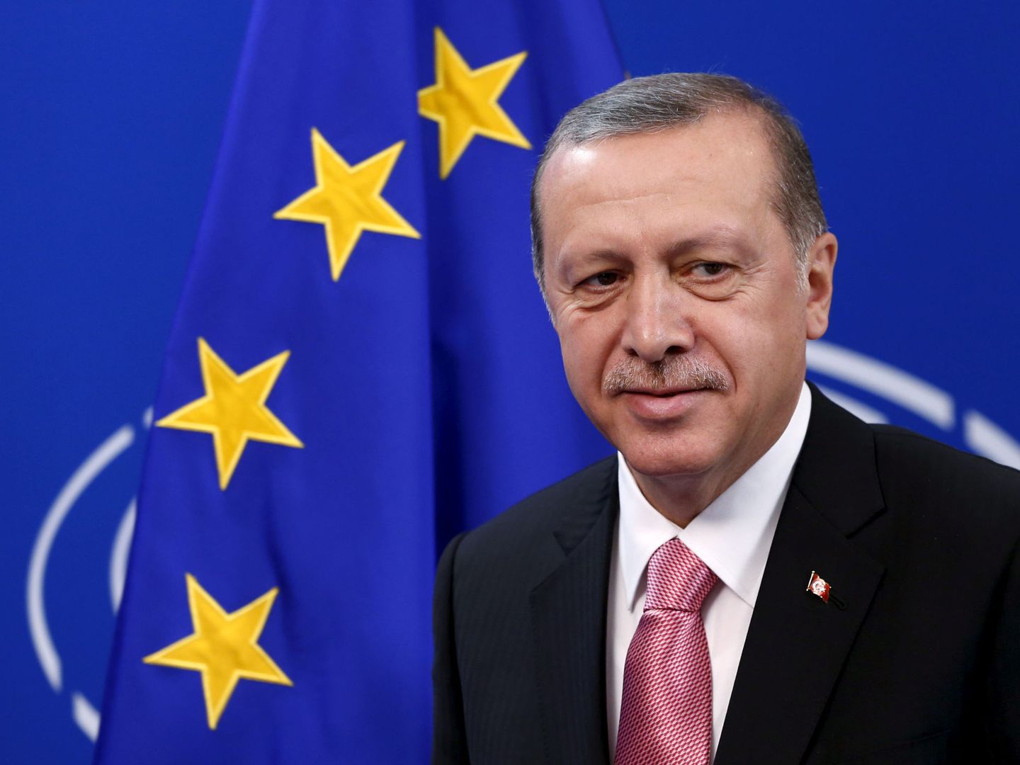 Erdogan, durante una visita al Parlamento Europeo. (Reuters)