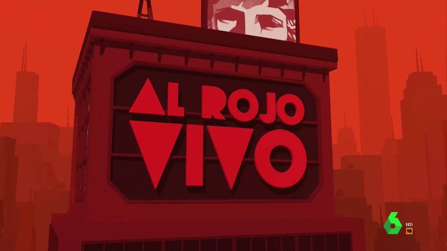Logotipo del programa 'Al rojo vivo'.