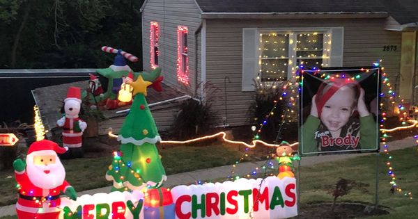 Foto: Los vecinos de Brody han decorado todo el vecindario (Foto: Facebok Team Brody)