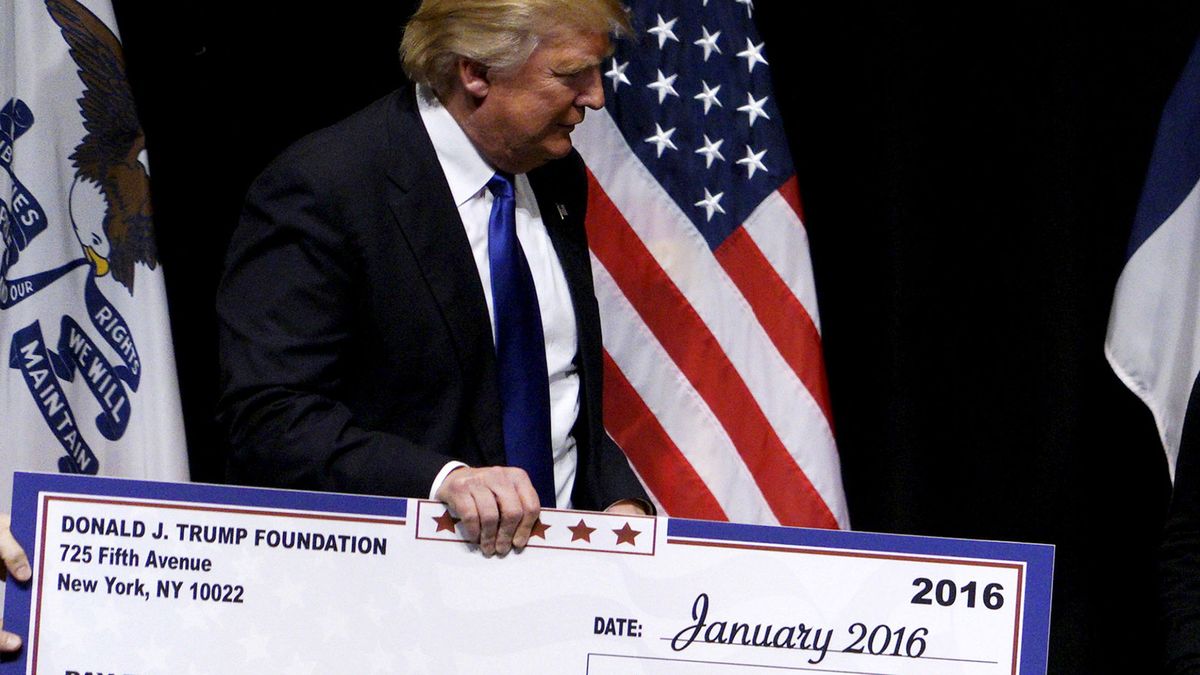 La Fundación Trump se disuelve... pero los problemas para el presidente continúan