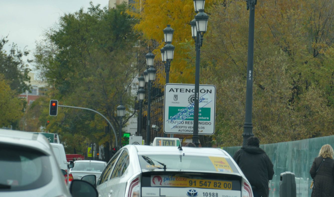 Las ciudades están poniendo en marcha zonas de bajas emisiones, como en el caso de Madrid Central.