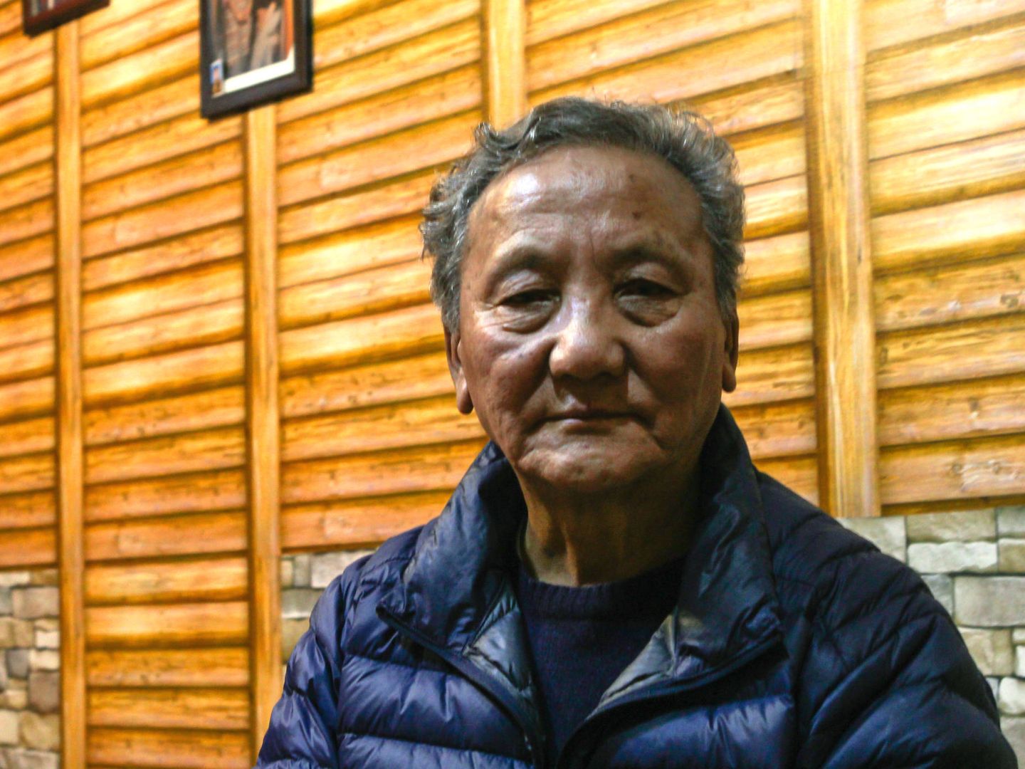 El activista tibetano Lobseng Yonden. (A.L.M.)