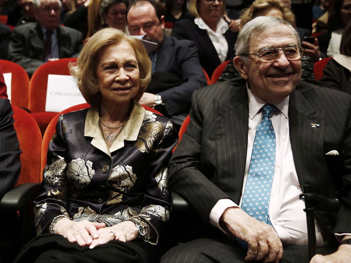 Foto: La reina Sofía y Constantino, en Atenas en 2020. (EFE/Alexandros Vlachos)