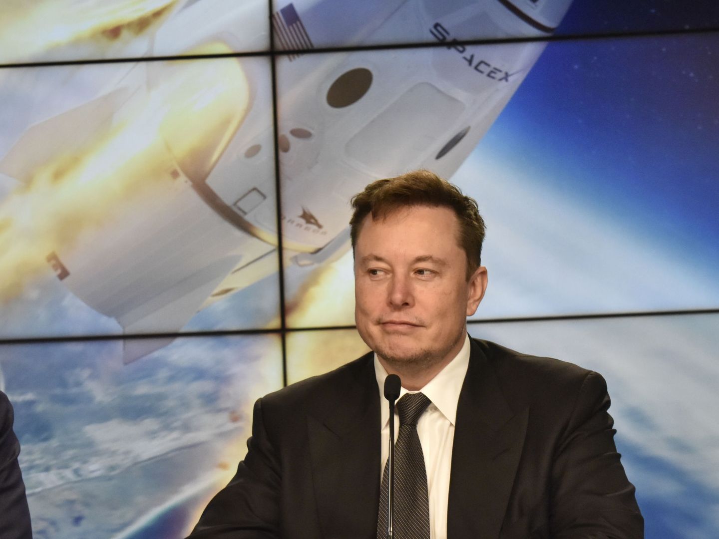 Elon Musk, en un acto de SpaceX. (Reuters)