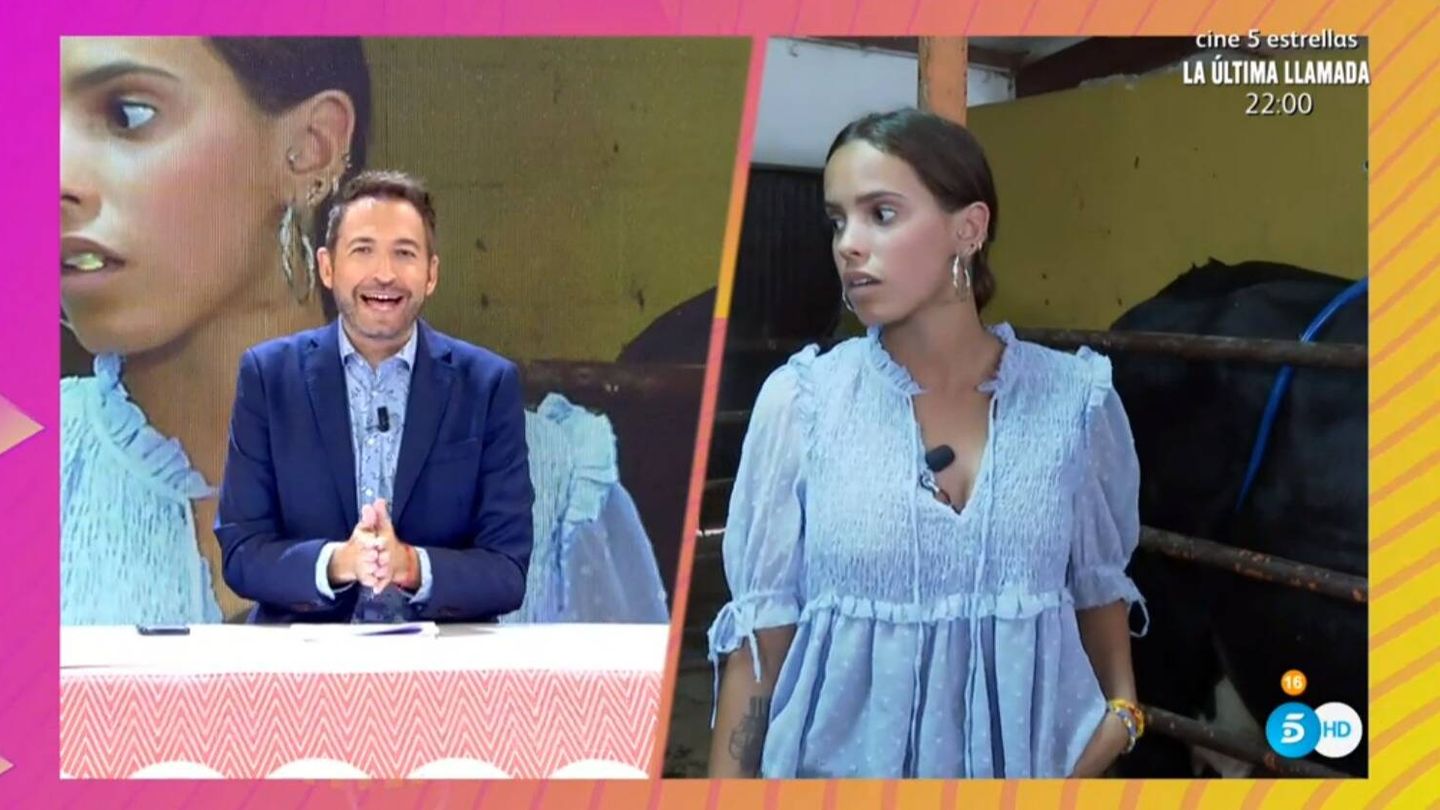 Frank Blanco y Gloria Camila Ortega en 'Ya es verano'. (Mediaset España)