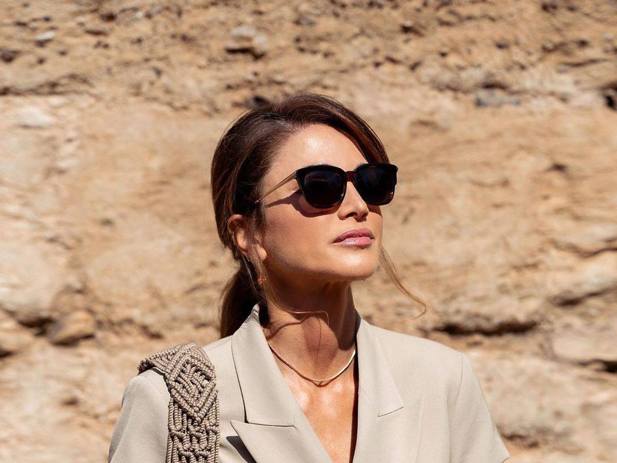 Foto: La reina Rania de Jordania. (Instagram)