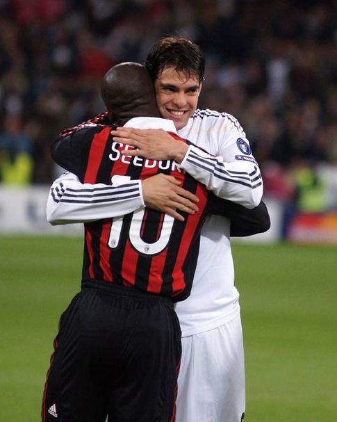 El abrazo se repetirá en Milán.