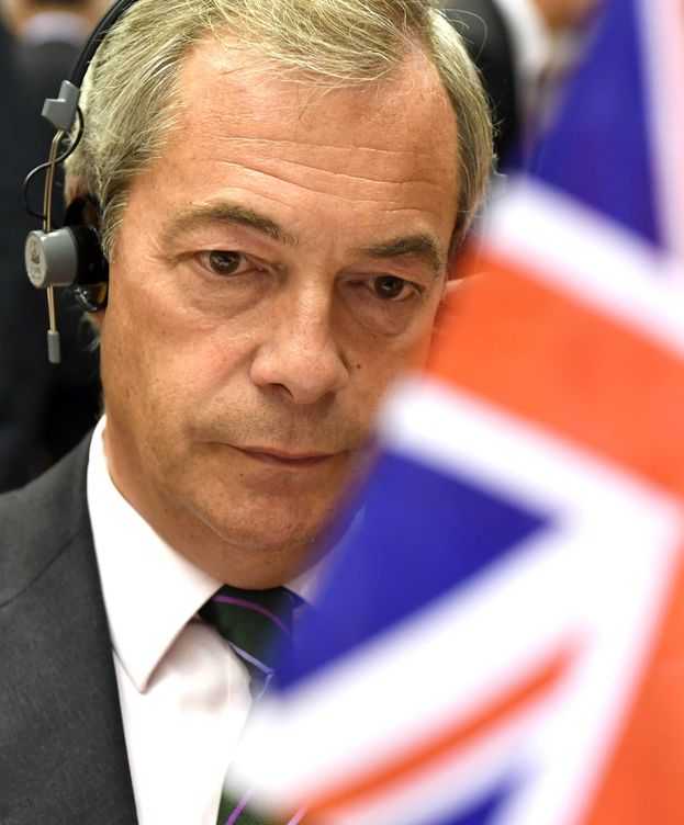 Foto: El político británico Nigel Farage en una imagen de archivo (Gtres)