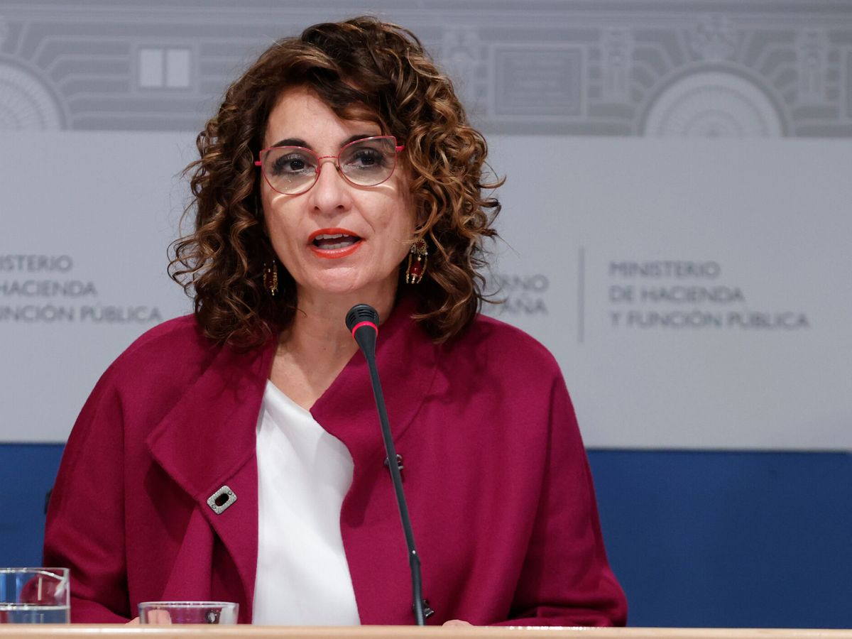 Foto: La ministra de Hacienda y Función Pública, María Jesús Montero. (EFE/Zipi)