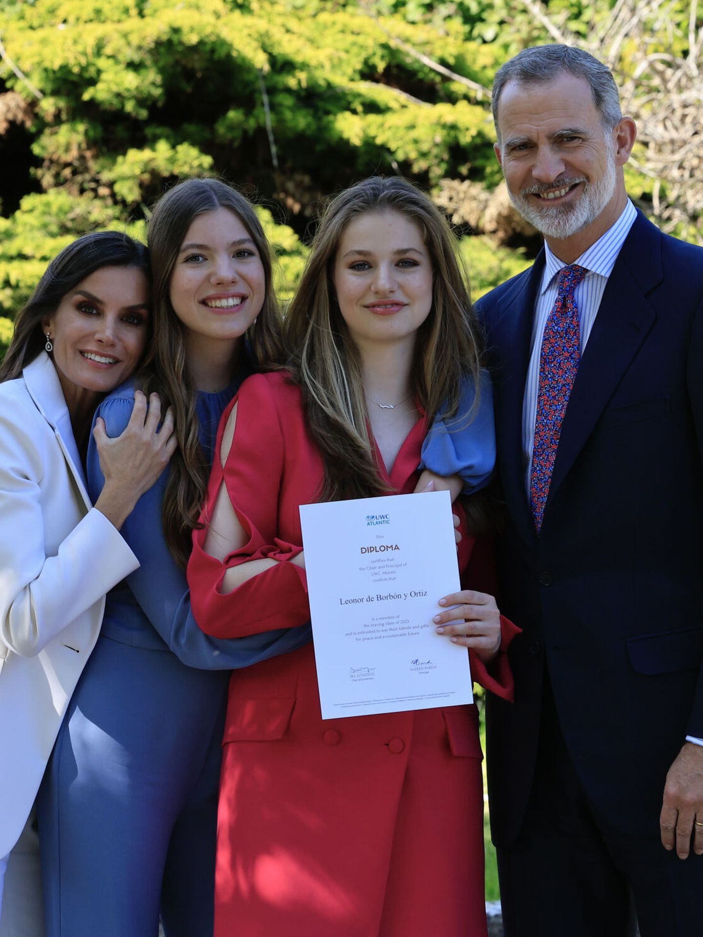 La graduación de la princesa Leonor. (Casa Real)