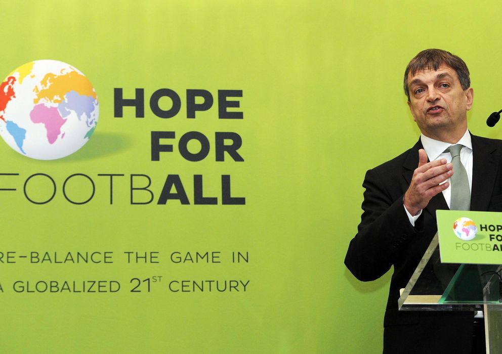 Foto: Champagne trabajó durante once años en la FIFA (EFE)