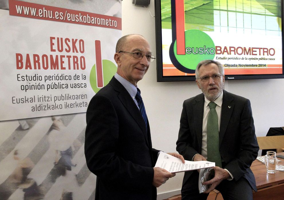 Foto: El director del Euskobarómetro, Francisco José Llera. (Efe)