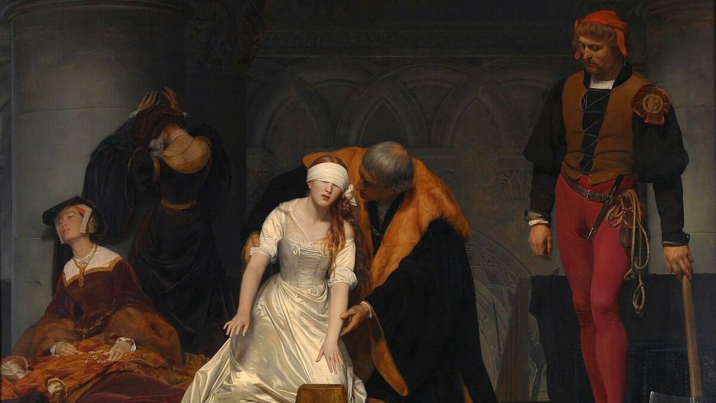 La ejecución de Lady Jane Grey. (Wikipedia)
