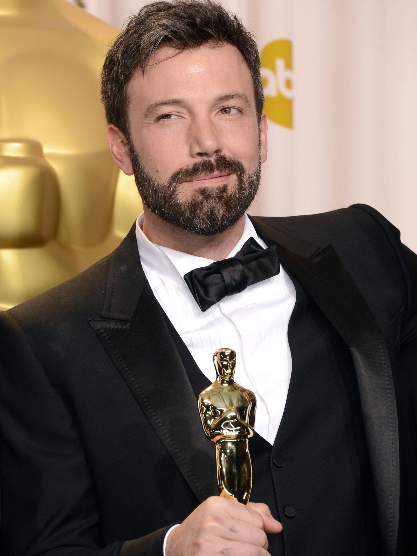  El actor, con el Oscar a la mejor película por 'Argo'. (Getty)
